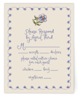 Artisan Wedding RSVP Cards