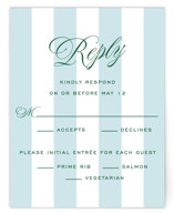 Island Palm RSVP Cards