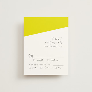 Metropolitan Romance RSVP Cards