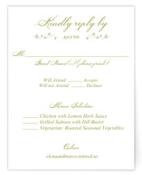 Wild Berry Watercolor RSVP Cards