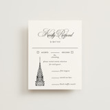 New York Skyline RSVP Cards