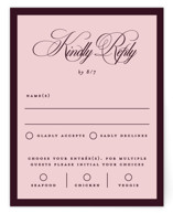 sophisticate RSVP Cards