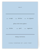 Tarte Tatin RSVP Cards