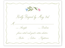 Folk Garden RSVP Cards