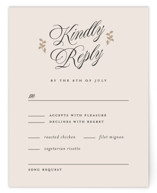 Vintage Romance RSVP Cards