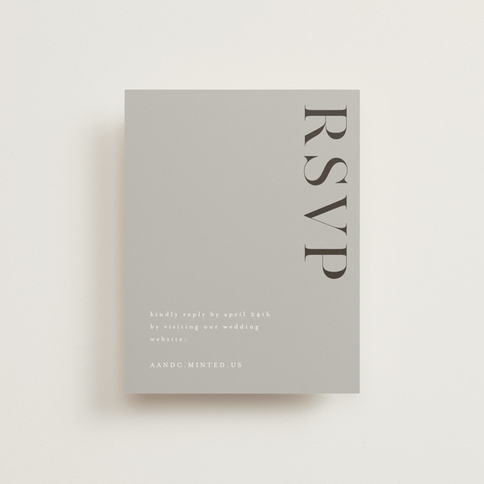 Show RSVP Online Enclosure Cards by Up Up Creative Minted