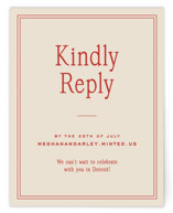 cherry RSVP Online Enclosure Cards