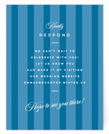 The Emma RSVP Online Enclosure Cards