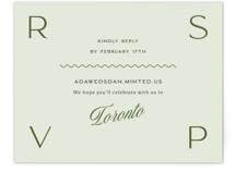 Swoon RSVP Online Enclosure Cards