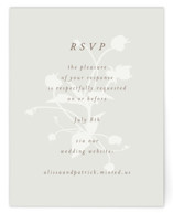 Autumnal RSVP Online Enclosure Cards