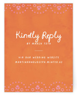 Vienes RSVP Online Enclosure Cards