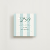 Palm Stripes RSVP Online Enclosure Cards