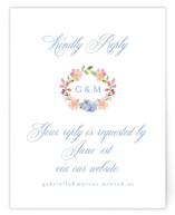 Everlasting Romance RSVP Online Enclosure Cards