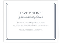Ariah RSVP Online Enclosure Cards