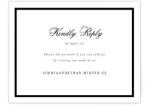 Chic Union RSVP Online Enclosure Cards