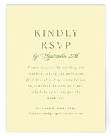 Carlyle RSVP Online Enclosure Cards