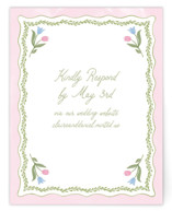 Folk Garden RSVP Online Enclosure Cards