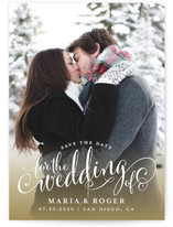 Smashing Script Retired Save The Date Cards