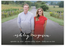Infinitely Aimed For Love Retired Save The Date Cards