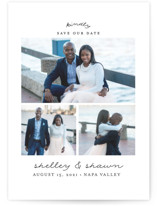 Romantic Trio Retired Save The Date Cards