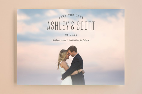 Sweetest Retired Save The Date Cards