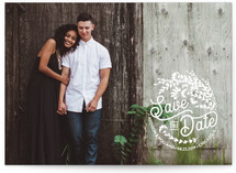 Wildflower Retired Save The Date Cards