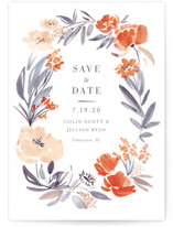 Fancy Florals Retired Save The Date Cards