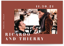 Our Names Retired Save The Date Cards