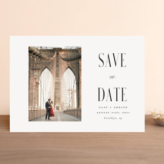 Classic Elegance Retired Save The Date Cards