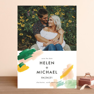 Hamptons Retired Save The Date Cards