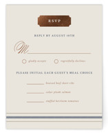 Foil-Pressed RSVP Cards