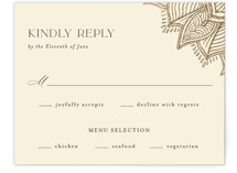 Arunima Foil-Pressed RSVP Cards