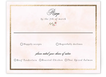 Embrace Foil-Pressed RSVP Cards