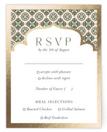 Foil-Pressed RSVP Cards