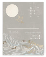 Asahi Foil-Pressed RSVP Cards