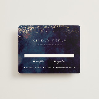 oponki Foil-Pressed RSVP Cards