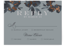 Carolina Foil-Pressed RSVP Cards