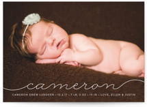 Announcement Script Birth Announcements