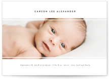 carson Birth Announcements