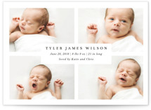 Four Glimpses of Heaven Birth Announcements