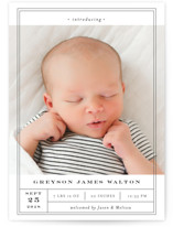 Birth Label Birth Announcements