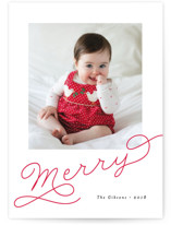 Adorably Merry Holiday Photo Cards