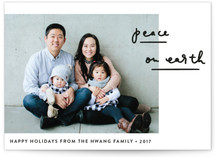 Simply Peace Holiday Photo Cards