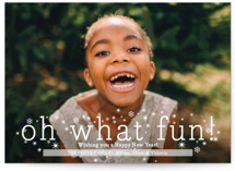 Oh What Fun Holiday Photo Cards
