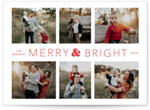 Holiday Collage Holiday Photo Cards
