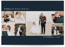 Crisp Holidays Holiday Photo Cards