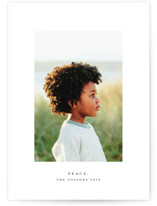 Peace. Holiday Photo Cards