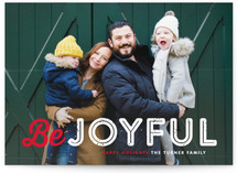 Just Be Holiday Photo Cards