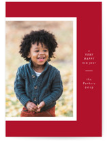 Sideline Holiday Photo Cards