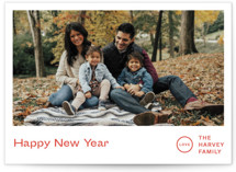 Punched Holiday Photo Cards